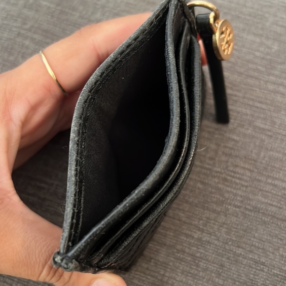 Tory Burch Fleming Leather Slim card wallet - Picture 5 of 6